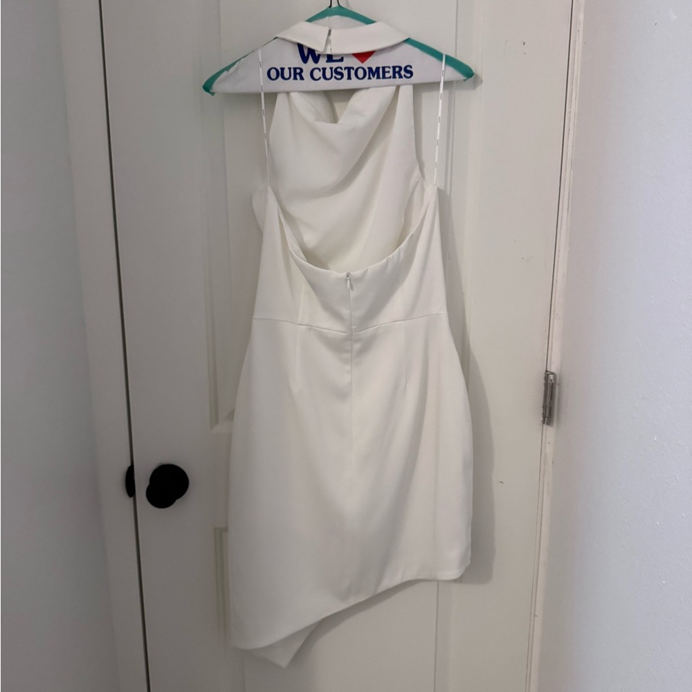Elliatt White Asymmetrical Dress